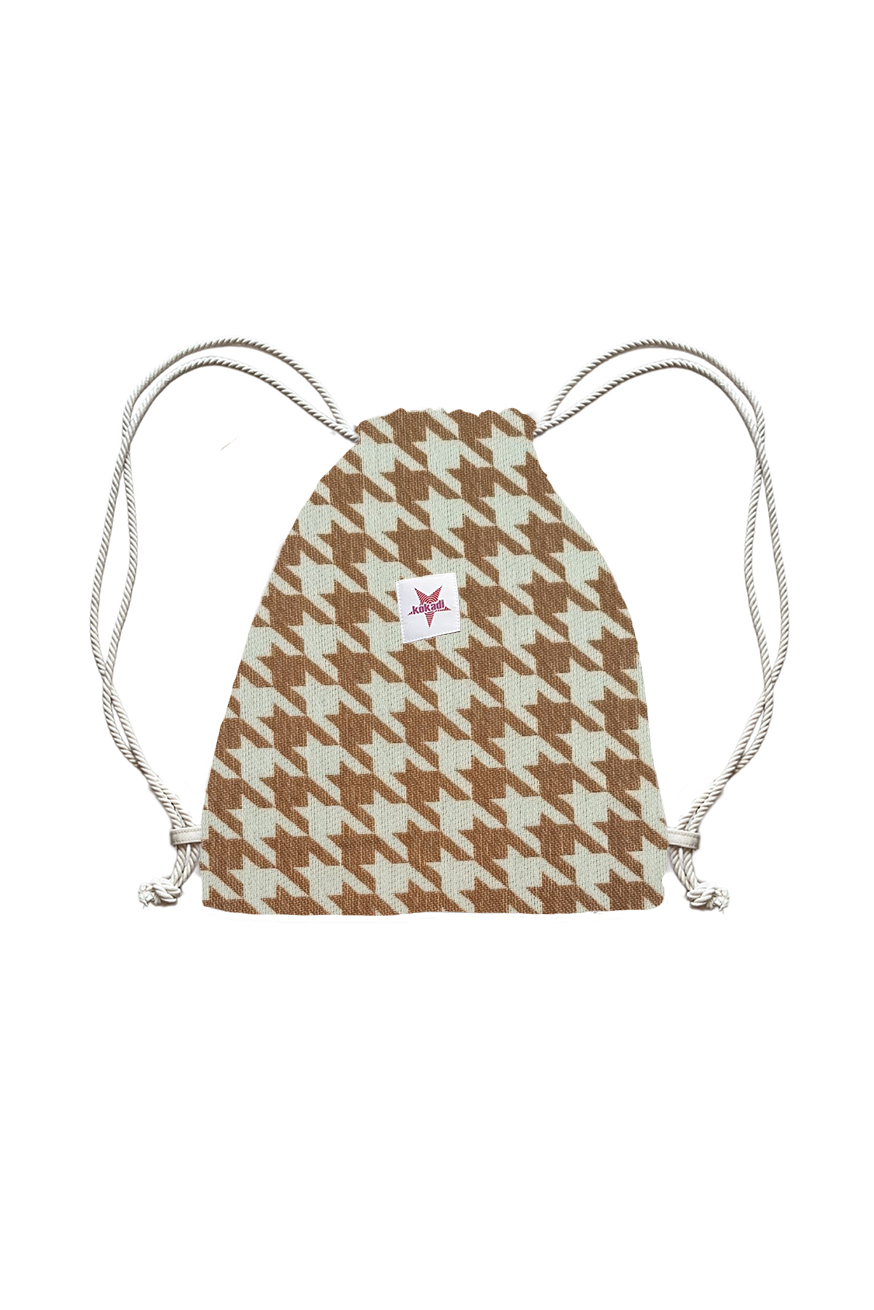תיק היפסטר Houndstooth Macchiato