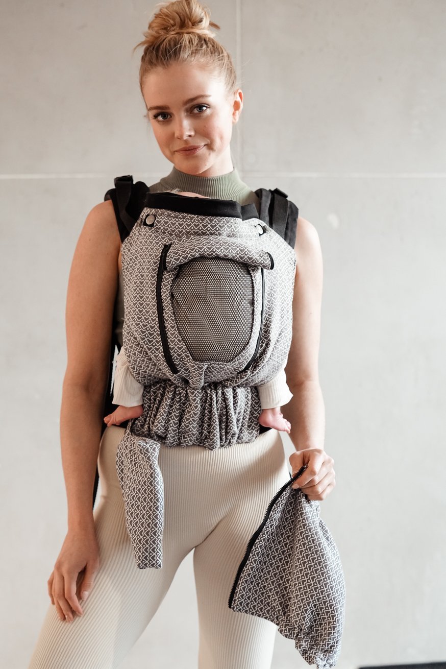 Babytrage Flip Performance Air Heart2Heart Stone - KOKADI
